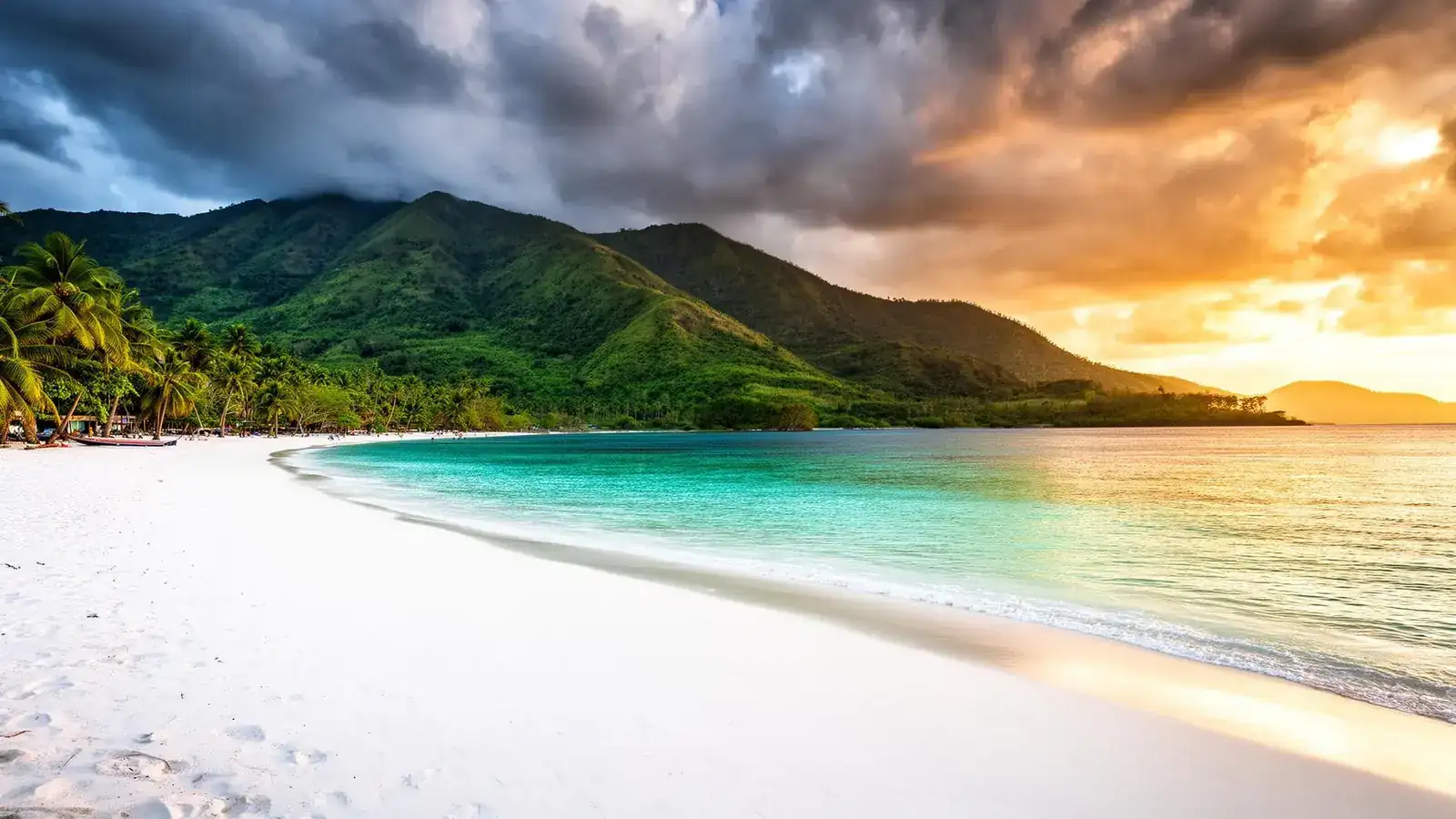 Pristine Kuta Lombok beach — Southeast Asia real estate investment destination Indonesia